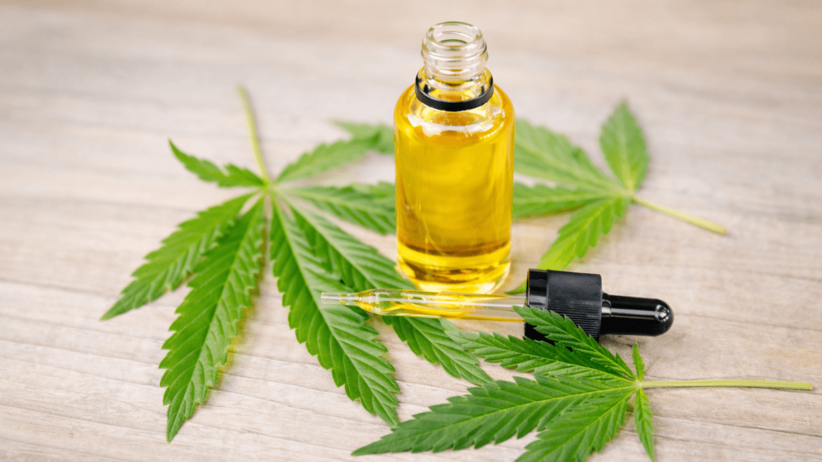 Usporedba CBD brandova kroz primjer bočice CBD ulja i lista konoplje